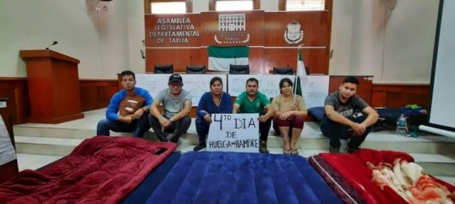Huelga de hambre por el IDH registra primera baja 