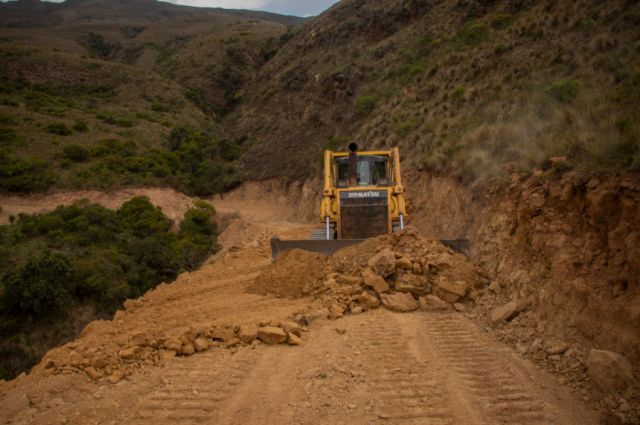 La Alcaldía de Tarija entregará hasta marzo del 2022 el camino de la comunidad de Llanadas