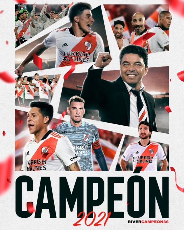 El River de Gallardo se coronó campeón en su país 