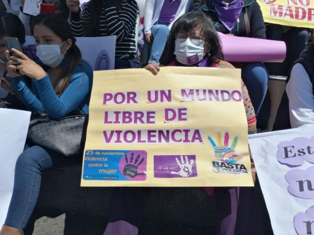 En Bolivia, el 75% de las mujeres sufrió violencia en algún momento de su vida