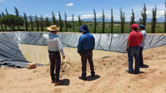 San Jacinto ejecuta obras para la cosecha de agua 