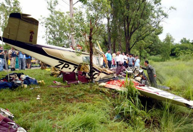 Tres fallecidos en accidente  de avión