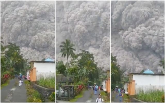 Erupción del volcán  Semeru deja al  menos 14 muertos 