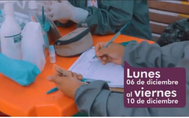 Tarija: Puntos de vacunación contra el Covid habilitados del 5 al 10 de diciembre