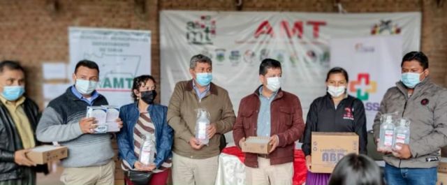 Covid-19, entregan insumos médicos a municipios de Tarija 