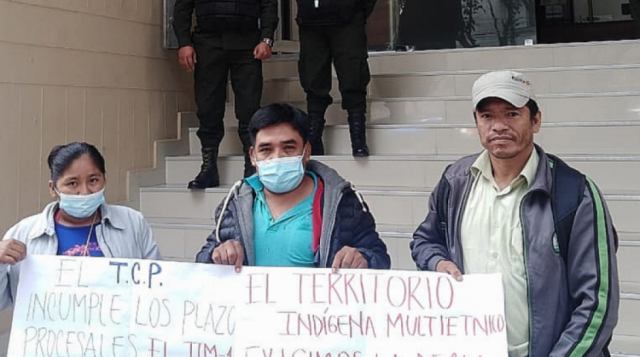 Autonomía: indígenas del TIM 1 piden respuesta al TCP