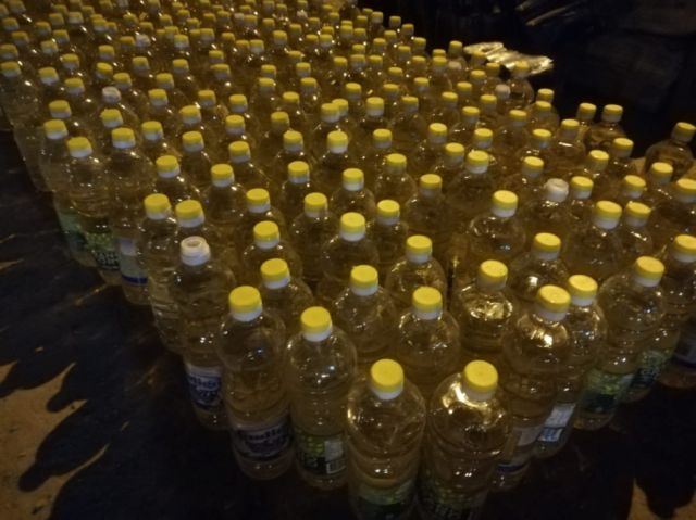 Decomisan en Villa Montes  15 toneladas de mercadería