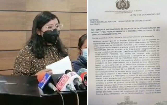 Diputada potosina denuncia el caso Pumari a instancias internacionales
