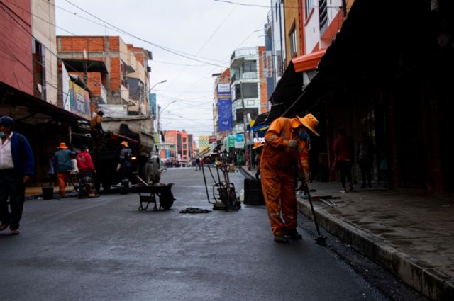 Concluyen con el recapamiento de la calle Comercio en Tarija