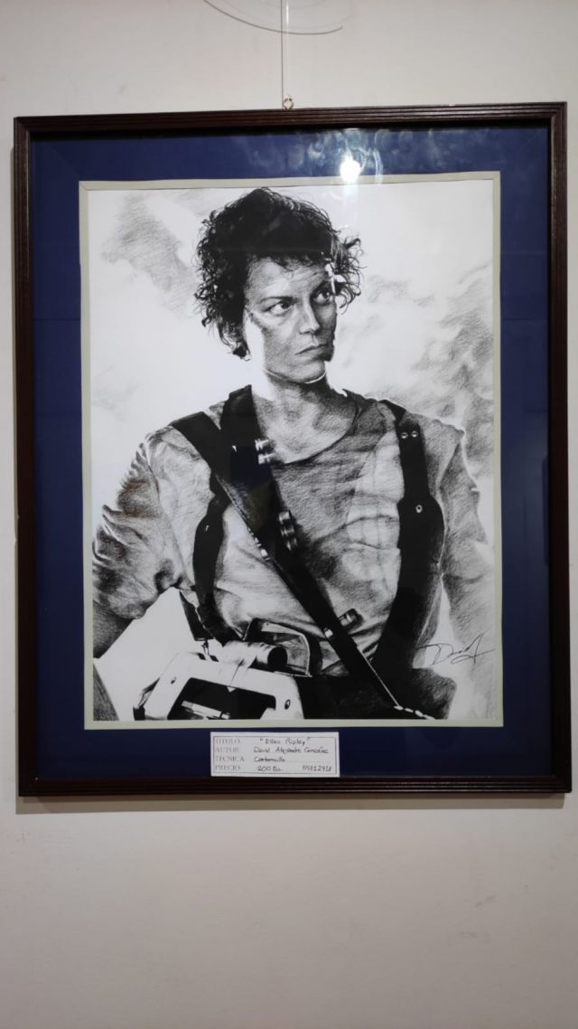 “Ellen Ripley”, David Alejandro Gonzáles. 