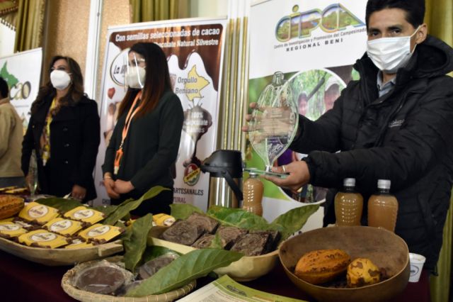 Oro para Bolivia en torneo internacional de cacao