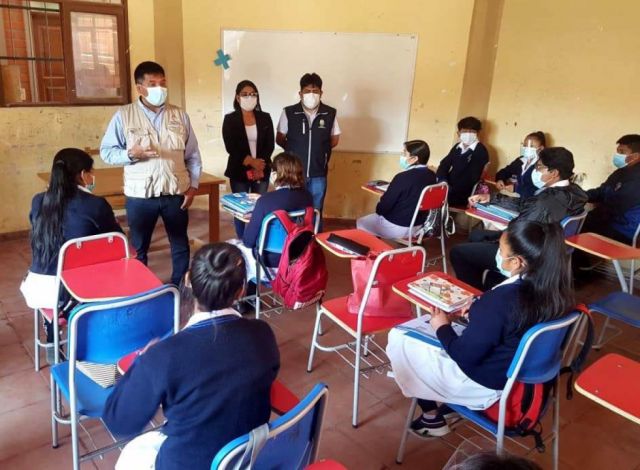 Educación pide a alcaldías poner en condiciones las unidades educativas para el inicio de clases el 2022