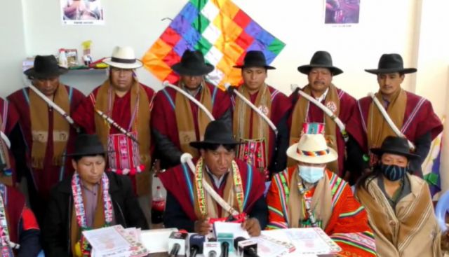 Organizaciones piden abrogar el DS 4640 y exigen la destitución del ministro Jeyson Auza