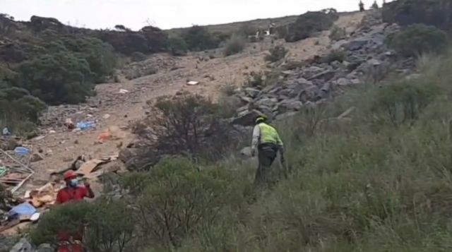 Lugar del accidente