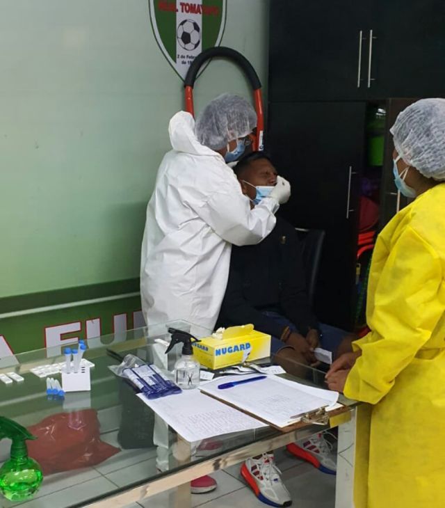 Realizan pruebas PCR a los jugadores de Real Tomayapo