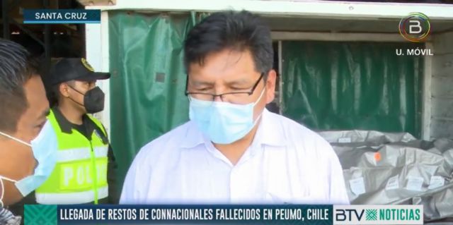 Llegan los restos mortales de compatriotas fallecidos en accidente en Chile