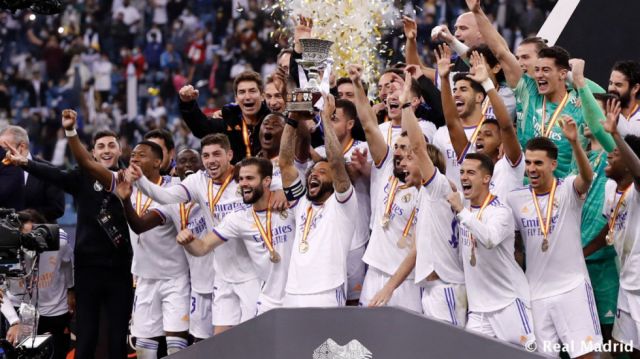 Real Madrid se queda con la Súper Copa de España
