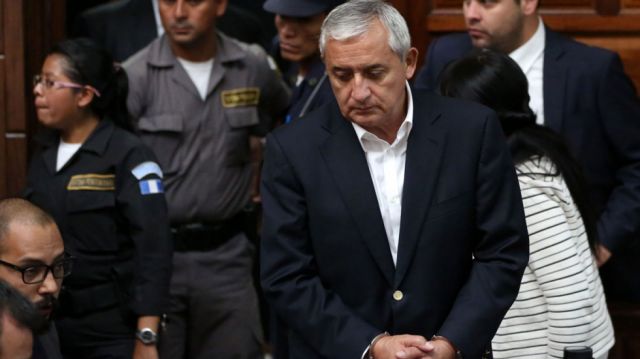 Arranca el juicio contra el expresidente Pérez Molina
