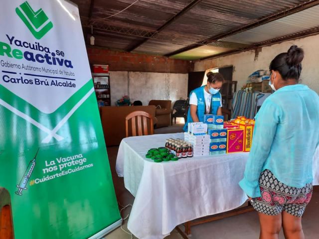 Covid: Alcaldía de Yacuiba entrega medicamentos