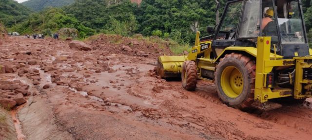 Lluvias develan deficiencias en el mantenimiento de la vía al Chaco