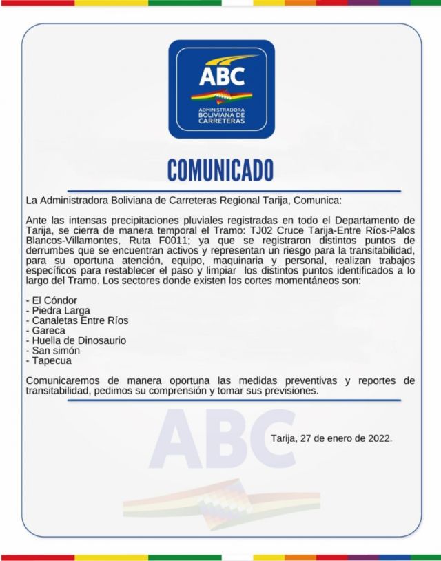 Lluvias colapsan la ruta al Chaco en siete puntos, ABC dice que trabaja para restablecer el paso