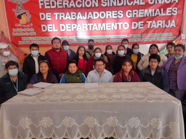 Enoc Ocampo es el nuevo ejecutivo gremial de Tarija