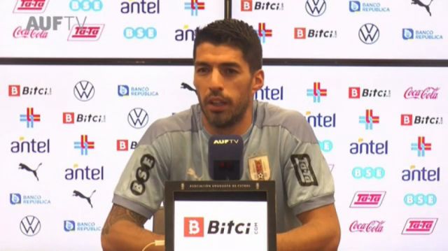 La autocrítica de Suárez en la previa de Paraguay-Uruguay 