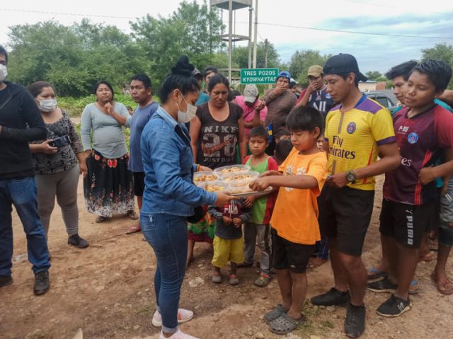 Bajan las aguas del Pilcomayo,  pero comunidades siguen alerta
