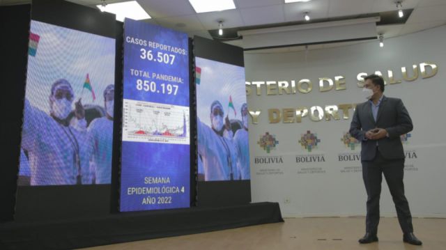 Bolivia reporta segunda semana de descenso de casos de Covid-19