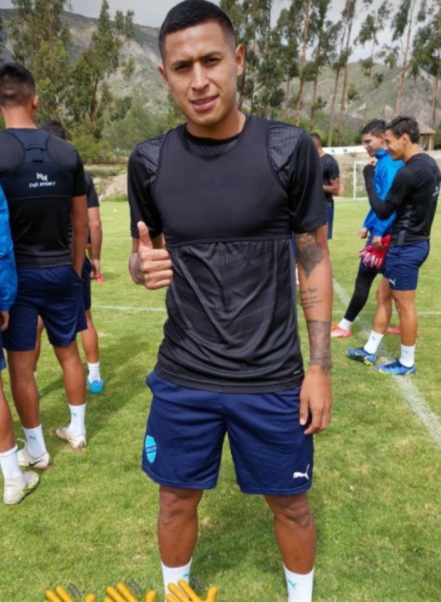 Pablo Lima tuvo su primer entrenamiento en Bolívar
