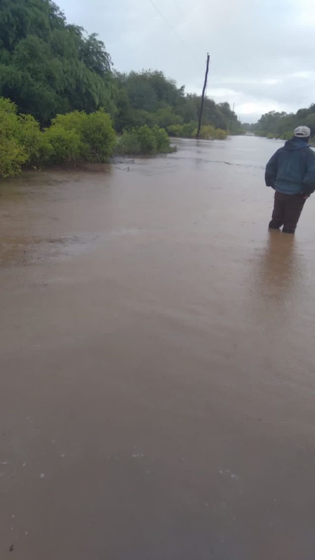La ruta a Esmeralda, inundada