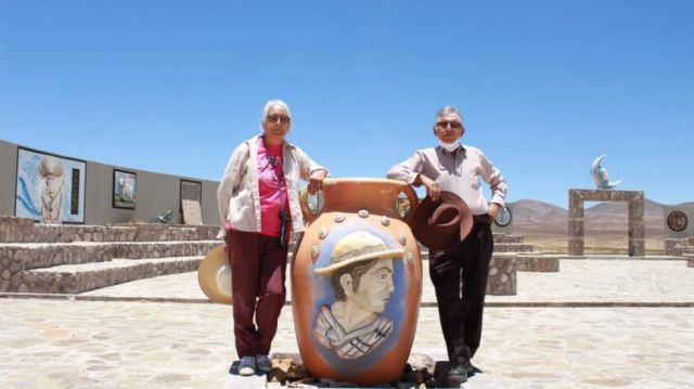 Un homenaje en la zona alta