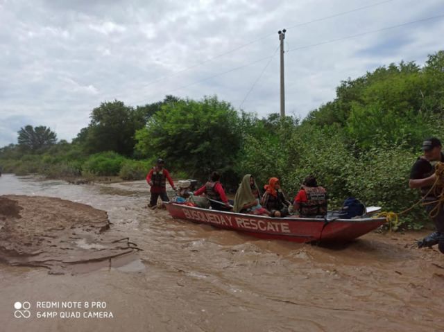 Villa Montes: Siguen evacuando familias por desborde del Pilcomayo