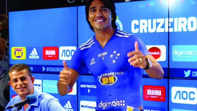 "Até breve", Marcelo Moreno le dijo hasta pronto al Cruzeiro (VIDEO)