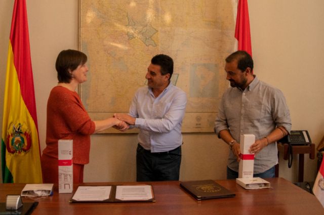 Alcaldía y Felcode renuevan un convenio para proyectos en Tarija 