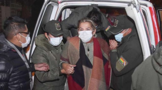 Jeanine Áñez en prisión