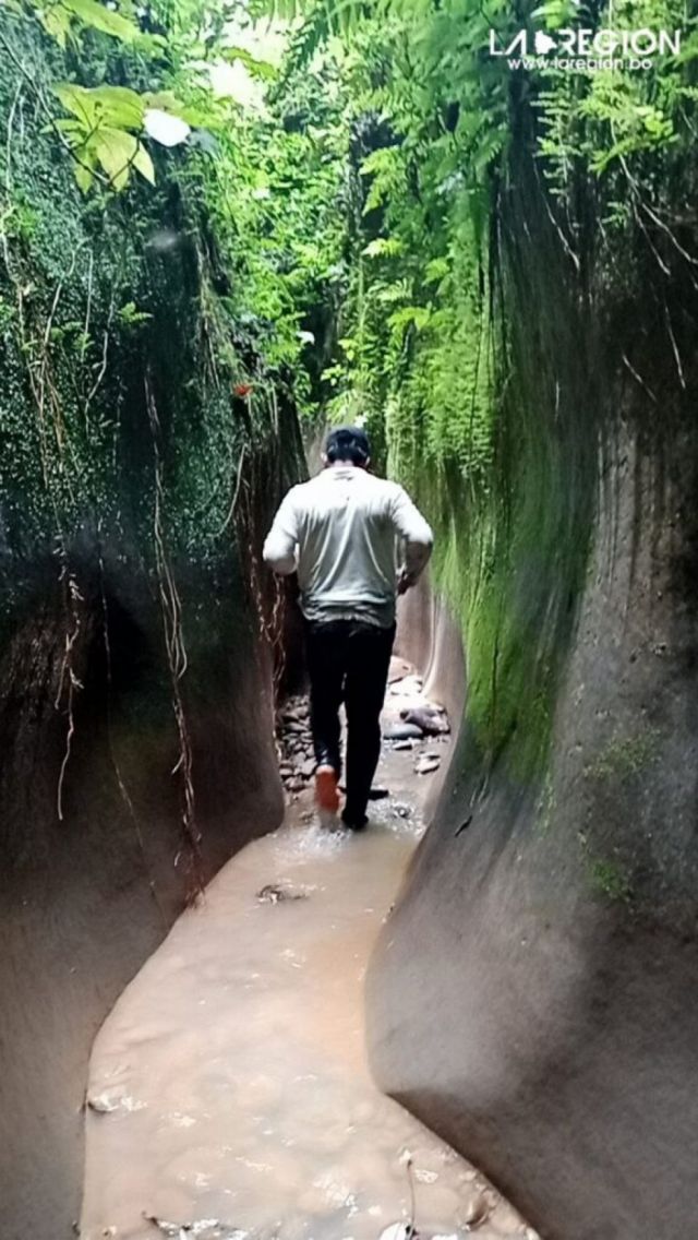 El Cañón del Bala es uno de los atractivos turísticos de la comunidad de San Miguel. 