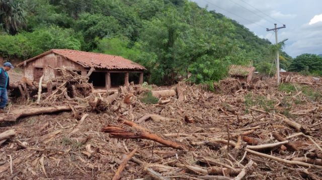 Imágenes de la destrucción que dejó el turbión en Entre Ríos 