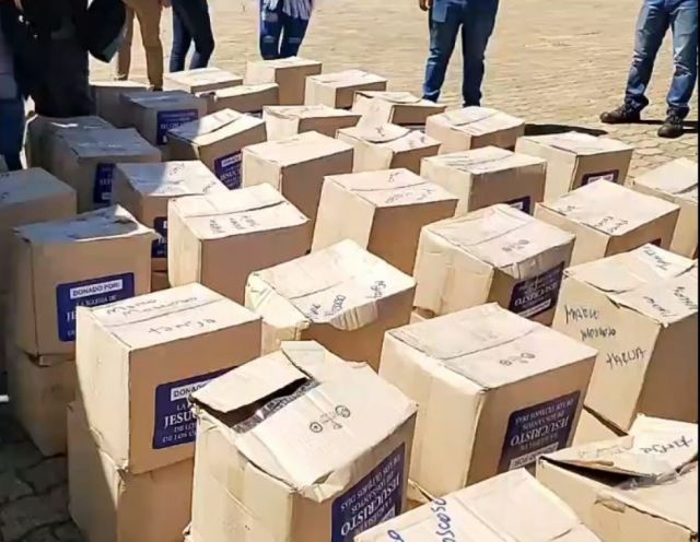 Gobierno coadyuva en el envío de 7 toneladas de ayuda humanitaria para Entre Ríos