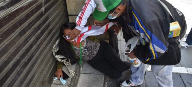 Reportan cinco maestros heridos tras gasificación en La Paz
