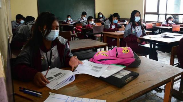 Pese a protestas, Tarija alista la vuelta a clases presenciales