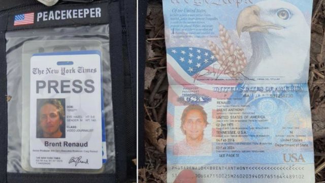 El periodista estadounidense Brent Renaud es asesinado en Ucrania