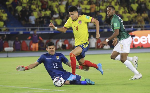 Bolivia cae ante una Colombia  que sueña con ir al Mundial 
