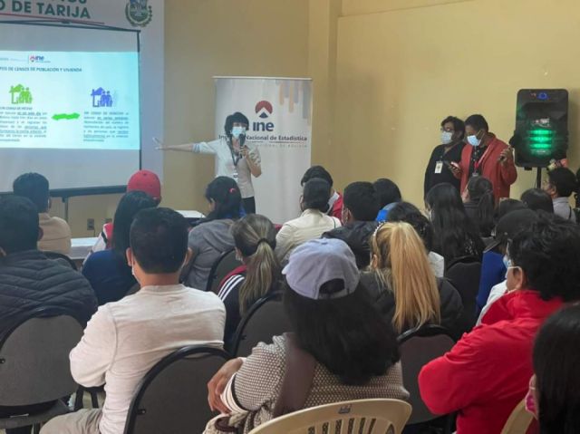 Tarija: INE socializa el Censo, diversos sectores piden más participación