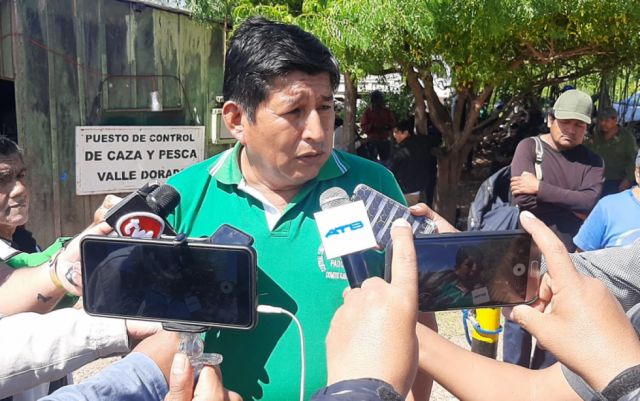 Germán Mamani, dirigente del Distrito 11