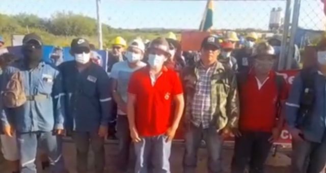 Salarios: Trabajadores del Mutún activan paro