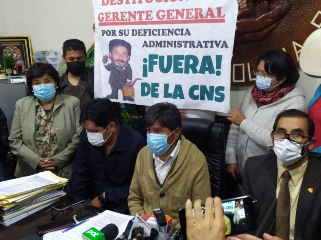 Fensegural convoca a otro paro, esta vez de 48 horas por la destitución del gerente Herland Tejerina