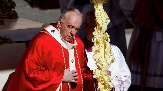 El papa Francisco pide una "tregua pascual" y paz a través de "una verdadera negociación" en Ucrania