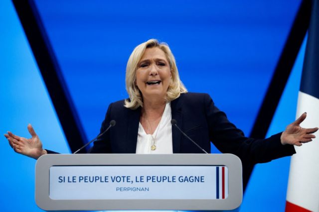 Le Pen promete sacar a Francia del mando integrado de la OTAN