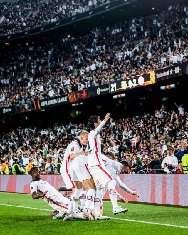 El Eintracht Frankfurt echa al  Barcelona de la Europa League 